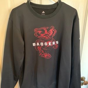Adidas Wisconsin Badgers Crewneck Sweatshirt